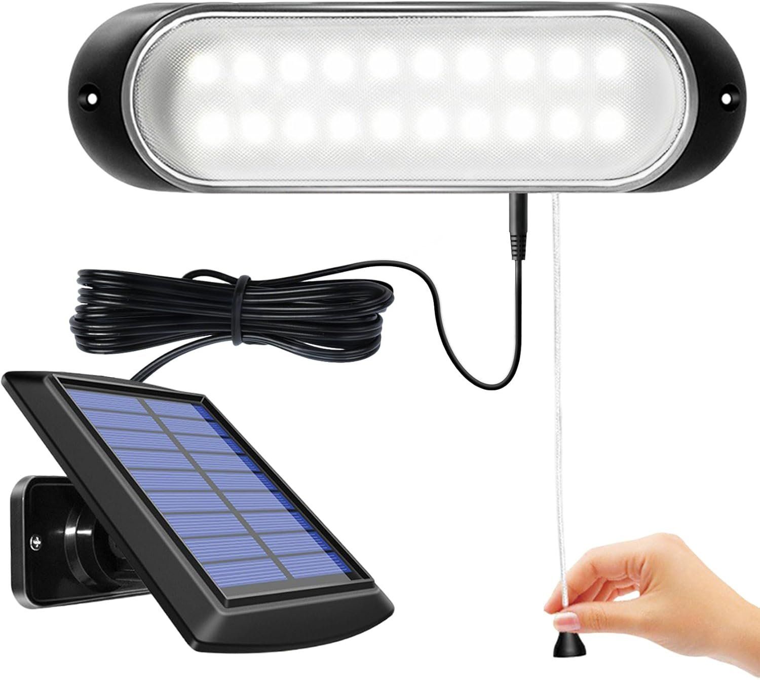 Lampade: Solar Hängelampe 20LED IP65 Wasserdicht Garten – Nuovo e nell'imballaggio originale da Schaffhausen venduto da AllesMussRaus60