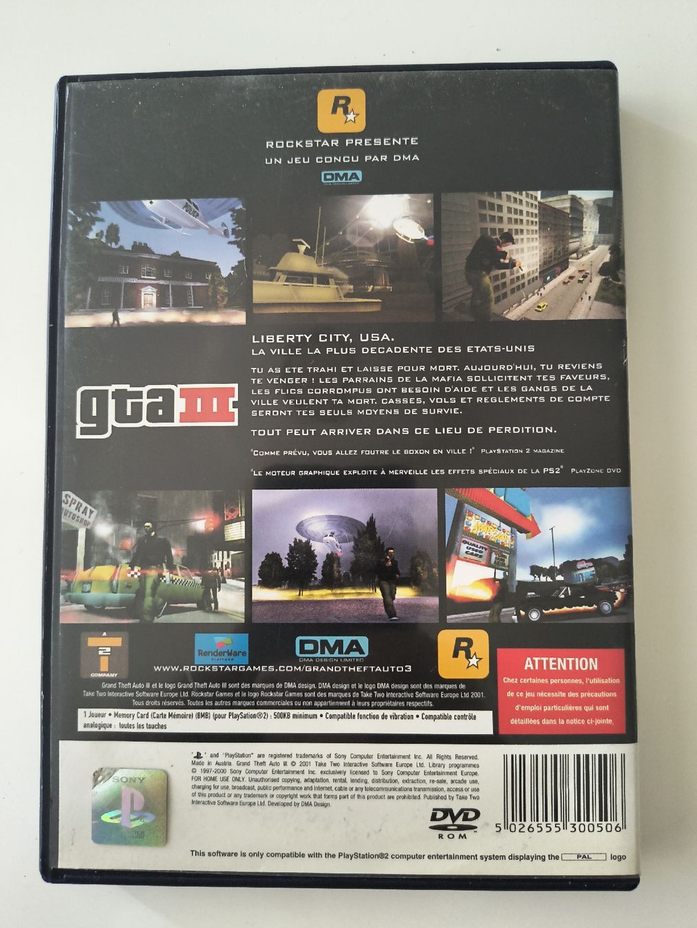 Sony Spiele: Playstation 2 Spiel GTA III – Gebraucht aus märstetten von jjelia 1