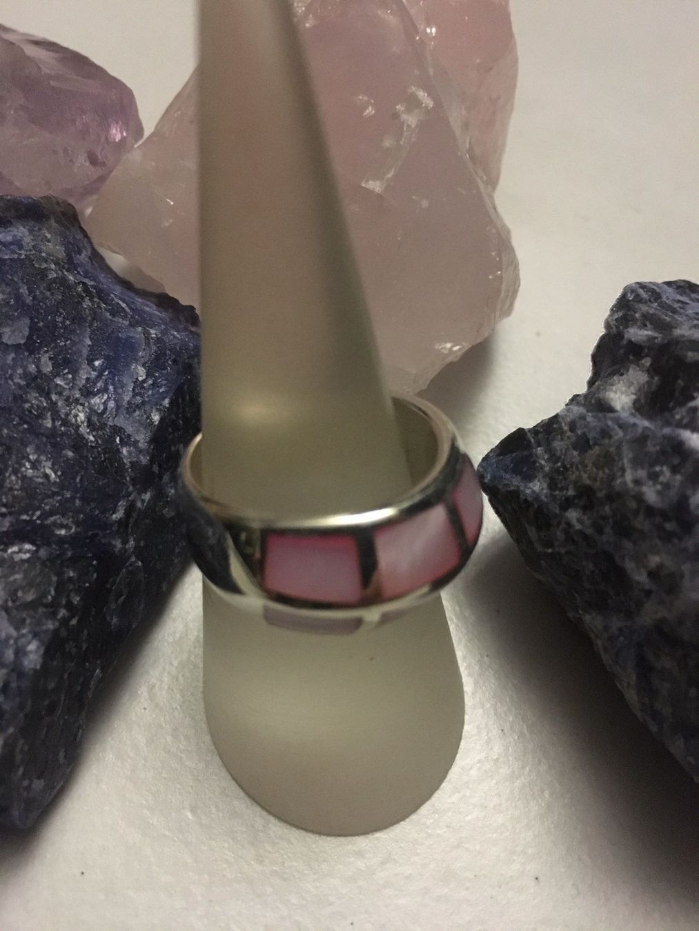 Anelli: Silberring 925 er Sterling mit Perlmut – Nuovo (secondo la descrizione) da Fislisbach venduto da Eye-Arts 3