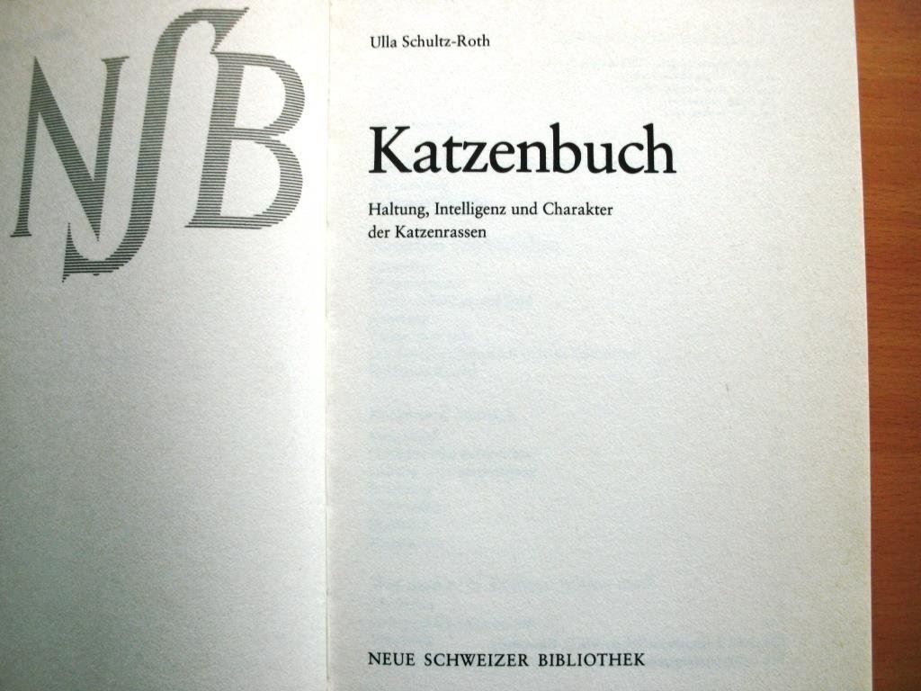 Libri: Katzenbuch – Usato da Grenchen venduto da Kogi7 1