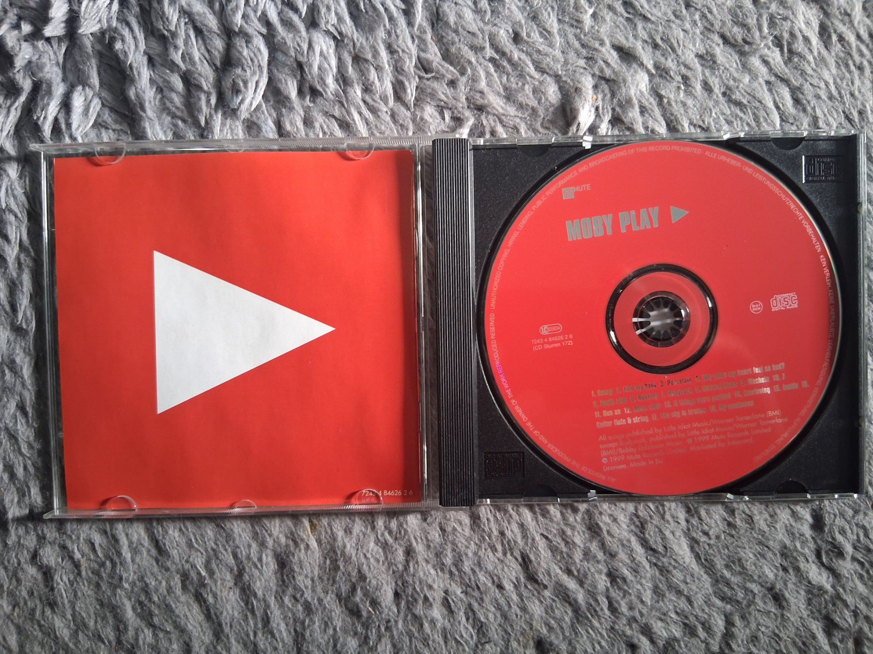CDs: MOBY    PLAY       CD – Gebraucht aus Wetzikon ZH von Ramones01 2
