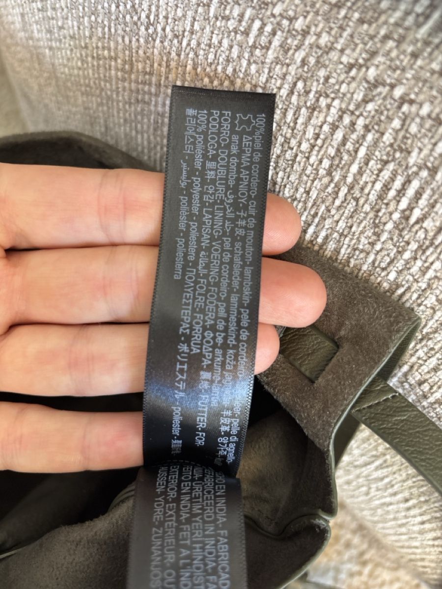 Massimo Dutti Borse da donna: Umhängetasche Leder olivfarben – Nuovo (secondo la descrizione) da Zürich venduto da EnikoDrum 3