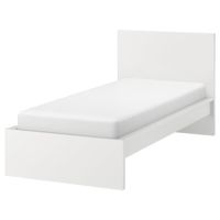 IKEA MALM Bett mit Hövag Matratze und Lönset Lattenrost
