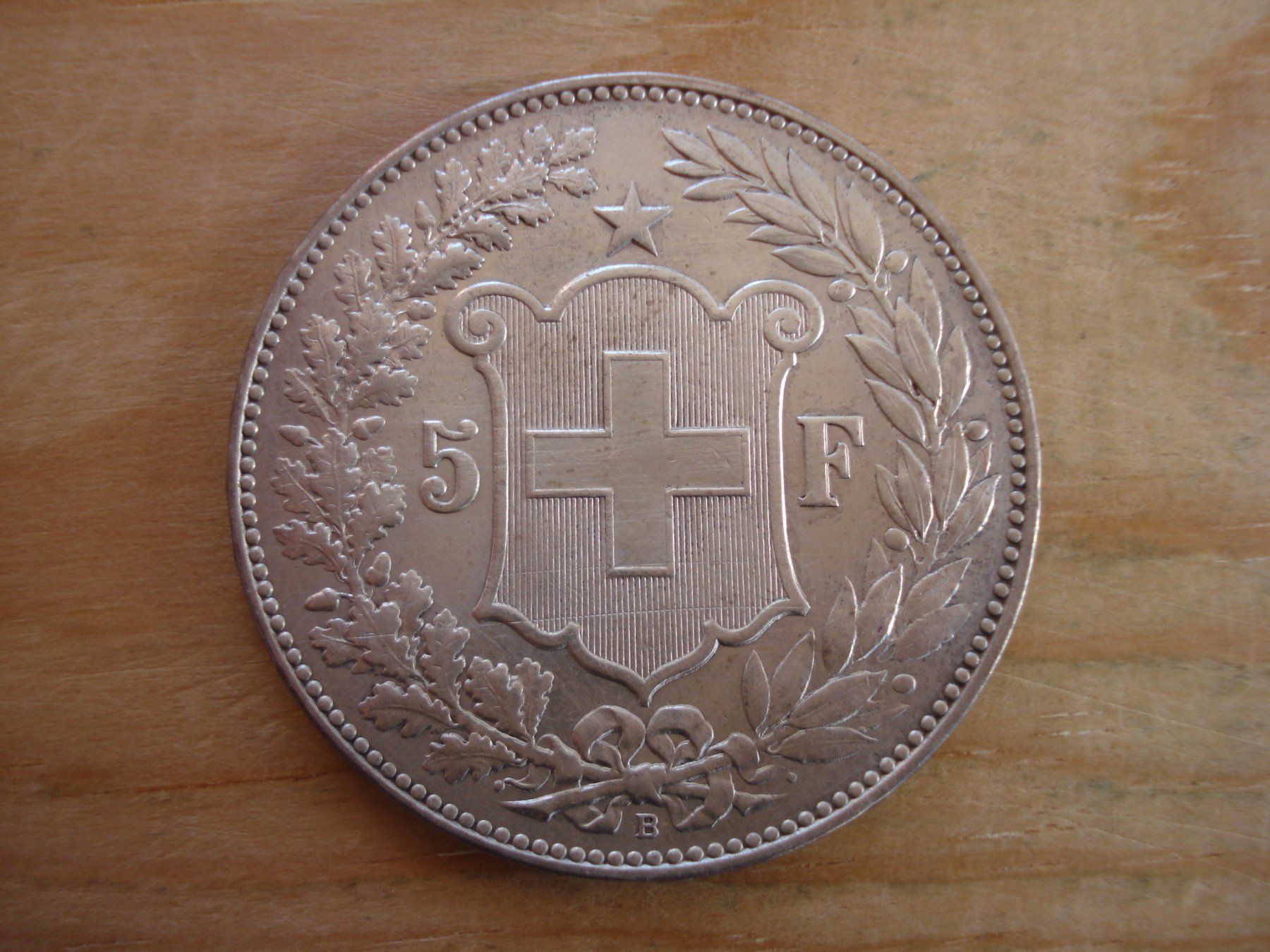 Tutti le monete: (P2) 5 Franken 1904 UNZ- – Usato da Erlach venduto da Net-Coins 2