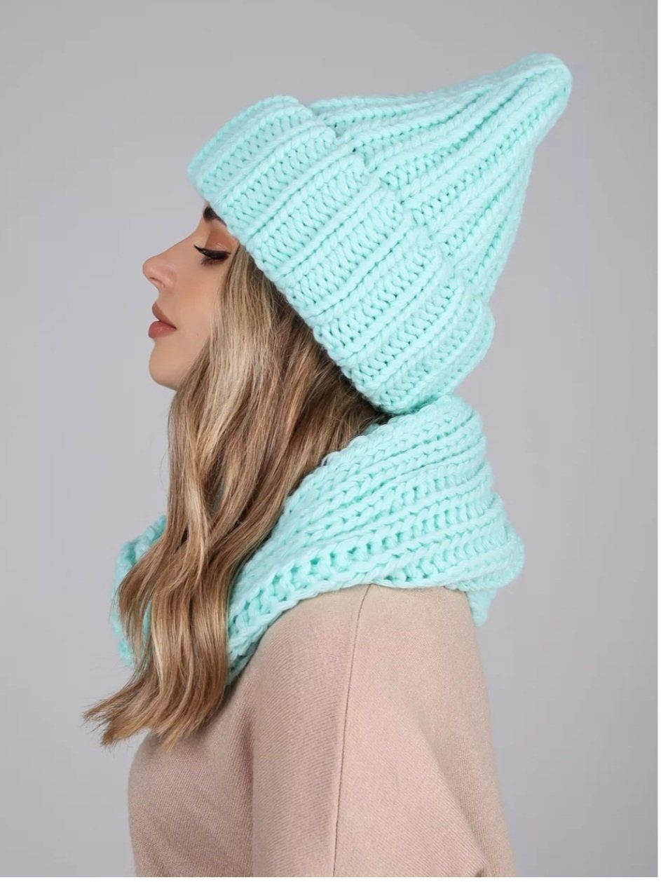 Copricapi, berretti & cappellini: Winter Set: Mütze & Schaal Minzfarbig – Nuovo e nell'imballaggio originale da Thun venduto da ols_m9hk 1