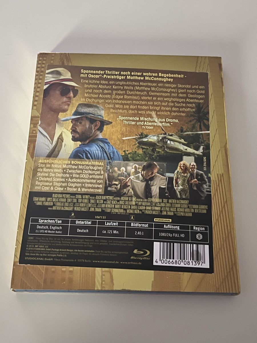 Tutti i DVDs: Blu-ray GOLD, Gier hat eine neue Farbe - Schuber Edition – Usato da Altstätten SG venduto da sheamus 1