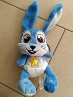BLAUER PLÜSCHHASE