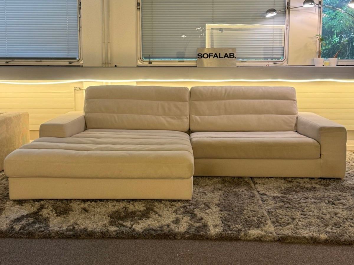 Divani: Kawola Lana Ecksofa Hellgrau von Home 24 – Usato da Fehraltorf venduto da Sofalab.swiss