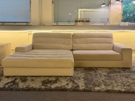 Kawola Lana Ecksofa Hellgrau von Home 24