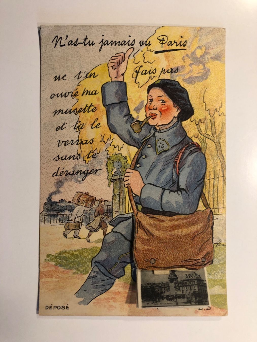 Ansichtskarten: Leporello LITHO Ansichtskarte um 1910 – Gebraucht aus Lufingen von Rac0