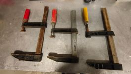 3 Schraubzwingen   sehr Robuste