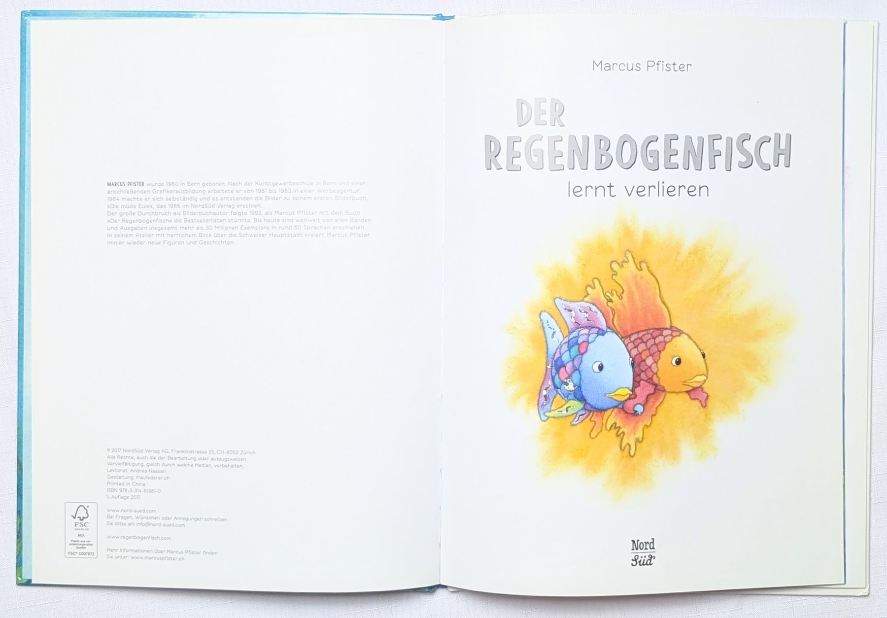 Bücher: Der Regenbogenfisch lernt verlieren - Marcus Pfister – Neu (gemäss Beschreibung) aus Wängi von ABIZONE-86 1