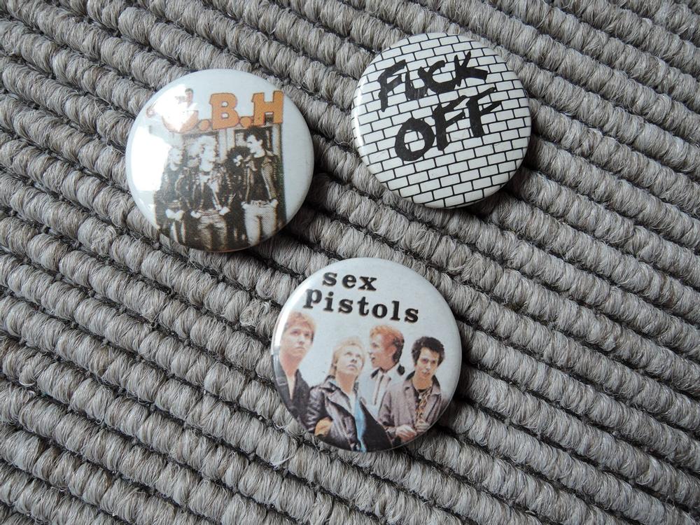 Sex Pistols Gbh Punk Buttons Anstecknadel Pins Vintage Kaufen Auf Ricardo