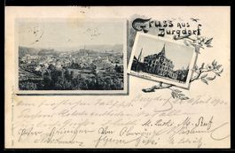 AK Burgdorf, Panorama und Hotel Guggisberg
