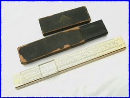 RECHENSCHIEBER - "NESTLER 23" - 40er-Jahren - mit Kartonbox