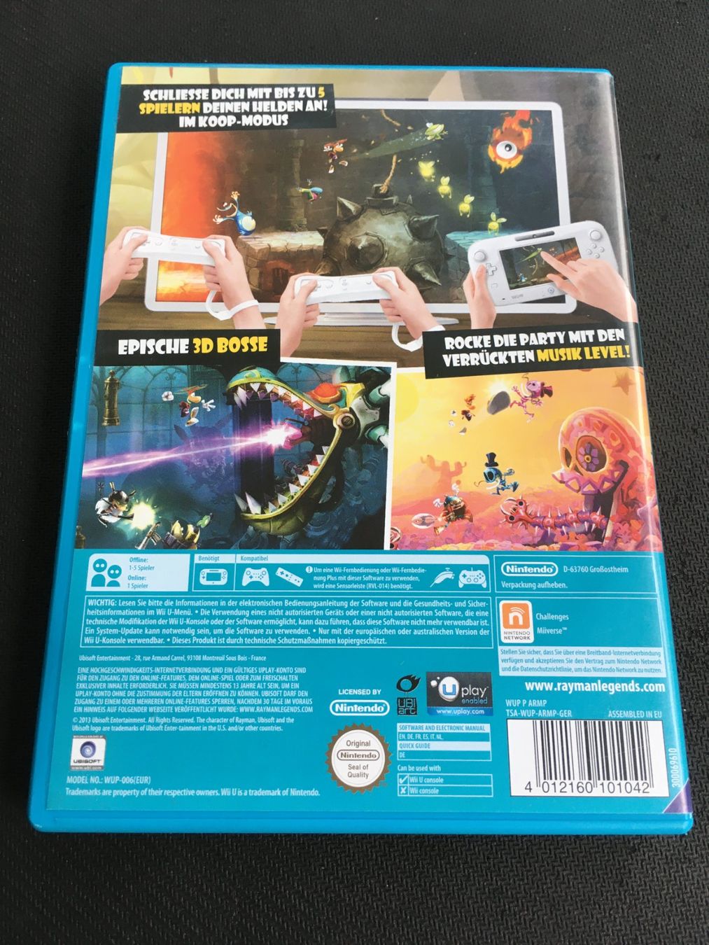 Nintendo Spiele: Rayman Legends - Nintendo Wii-U – Gebraucht aus St.Gallen von sjosjo 1