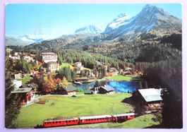 Arosa, RhB mit Untersee 1800 m