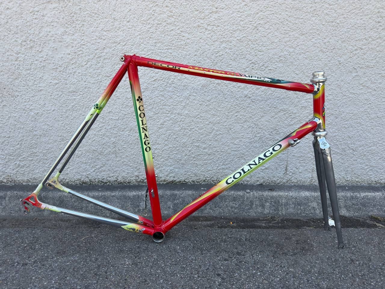 Colnago Pezzi di ricambio: Colnago Master Olympic Decor Rahmensatz - 56.5 cm – Usato da Zürich venduto da vasyl.poiedyntsev