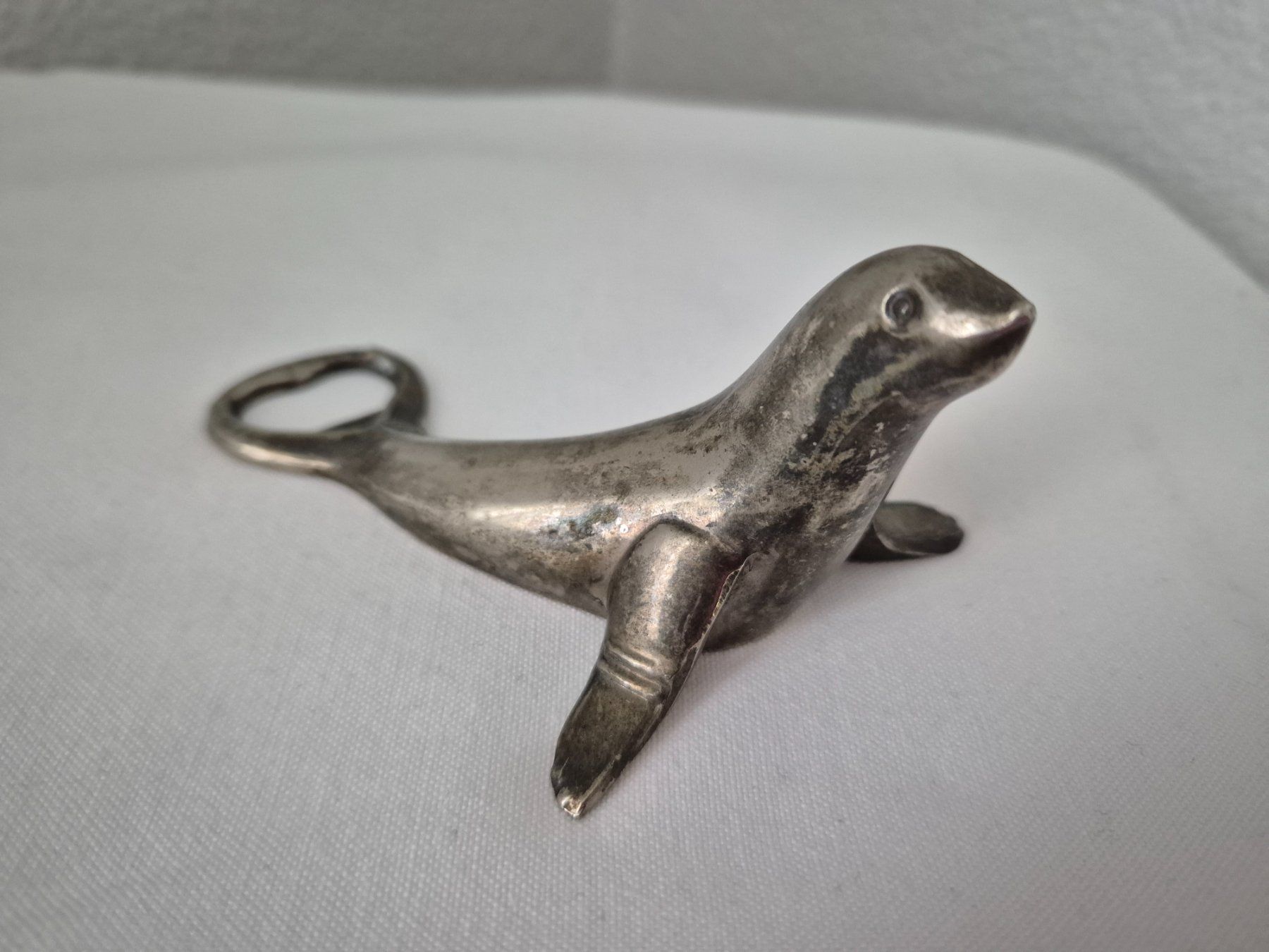 Apribottiglie & Tappi per chiusura: Vintage Flaschenöffner Seehund / Robbe – Usato da Berg SG venduto da Bolle01