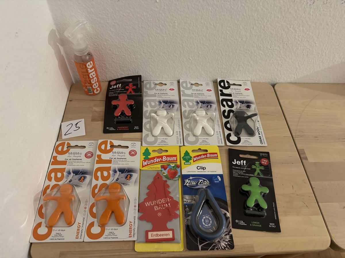Deodoranti per ambiente: Autoduftbäume 10stk diverse 25 – Nuovo e nell'imballaggio originale da Kloten venduto da sze_wb99