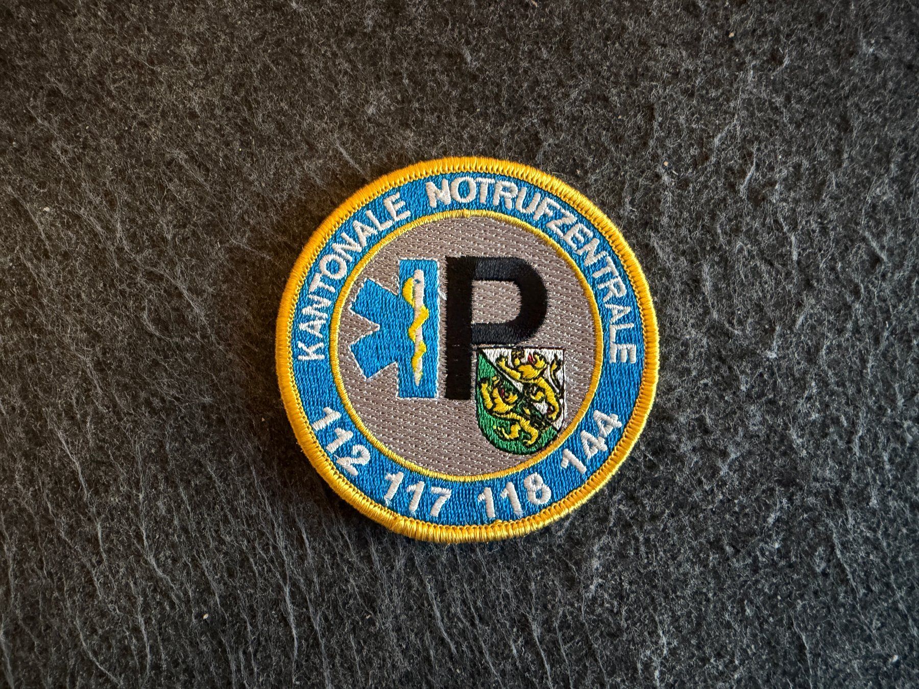 Plaquettes & Badges: Patch Kantonale Notrufzentrale Thurgau – D'occasion à Berikon par DGC-1995