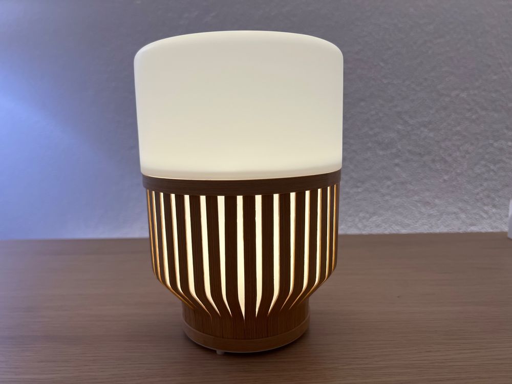 Ikea Mullbacka LEDBambusLampe mit Akku Kaufen auf Ricardo