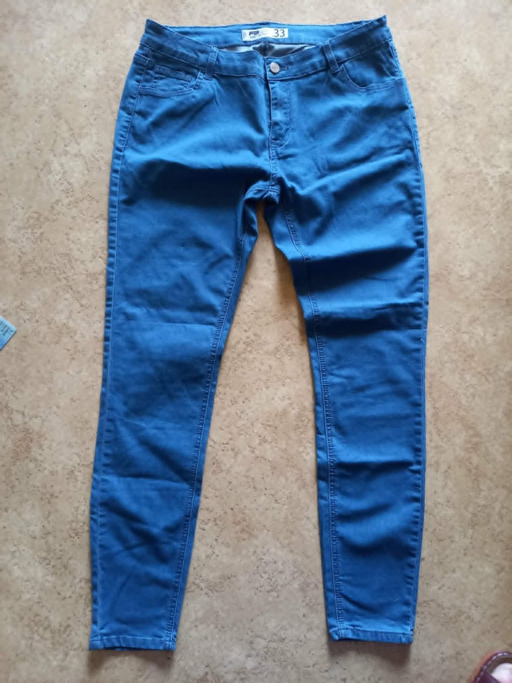 Jeans: Damen Blaue Jeans, Stretch  Grösse 33 – Usato da Möhlin venduto da Simba4871