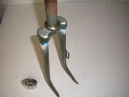 Oldtimer Fahrradgabel  28 Zoll schweizer "Jaguar" + Versand