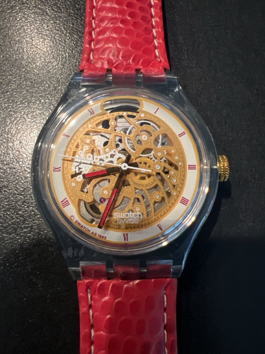 Swatch Uhren: Swatch Automatik (SAN103 Abendrot – Neu und originalverpackt aus Künten von Spike17 1
