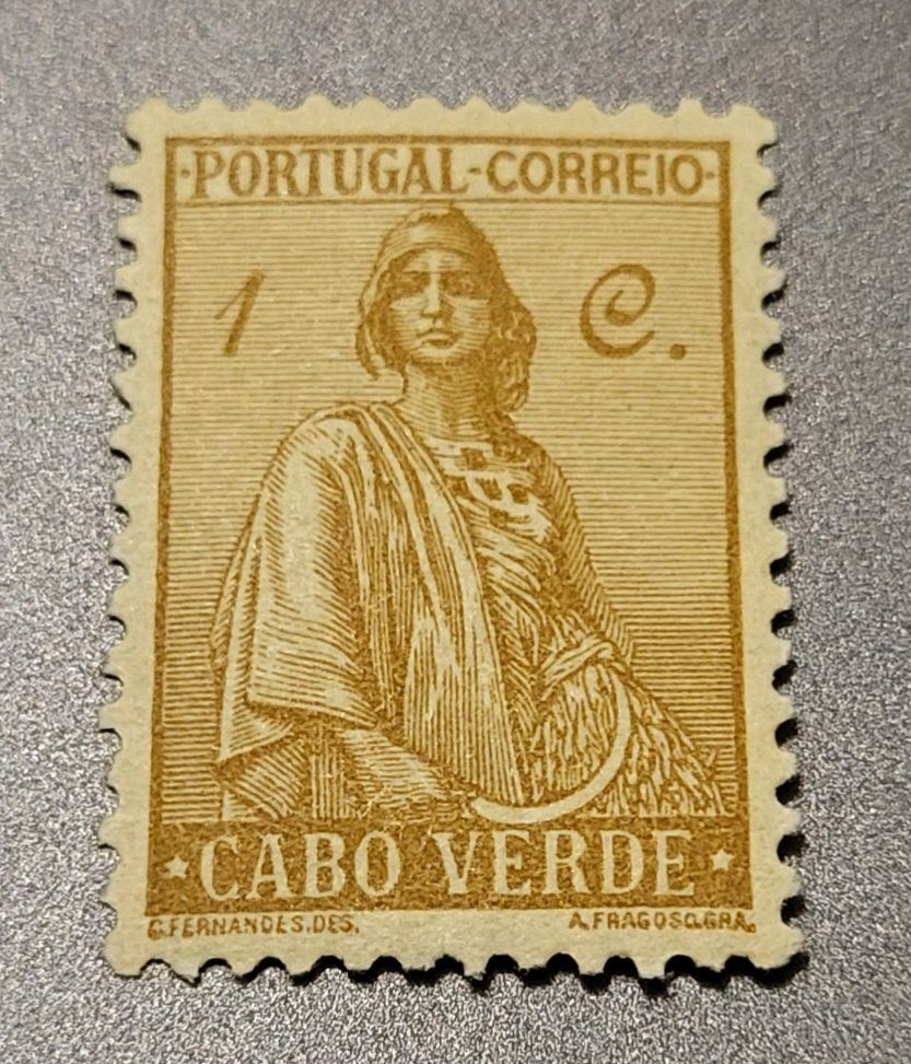 Alle Briefmarken: Kap Verde 1934 briefmarke – Gebraucht aus St Gallen von Stampsalshobby