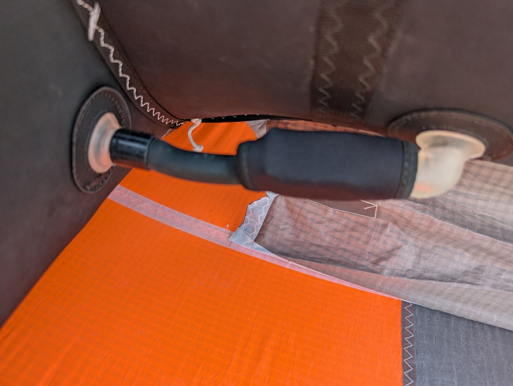Ensis Surf: Ensis Wing Score 5.2 orange grau – Usato da Kreuzlingen venduto da Schroeder72 6