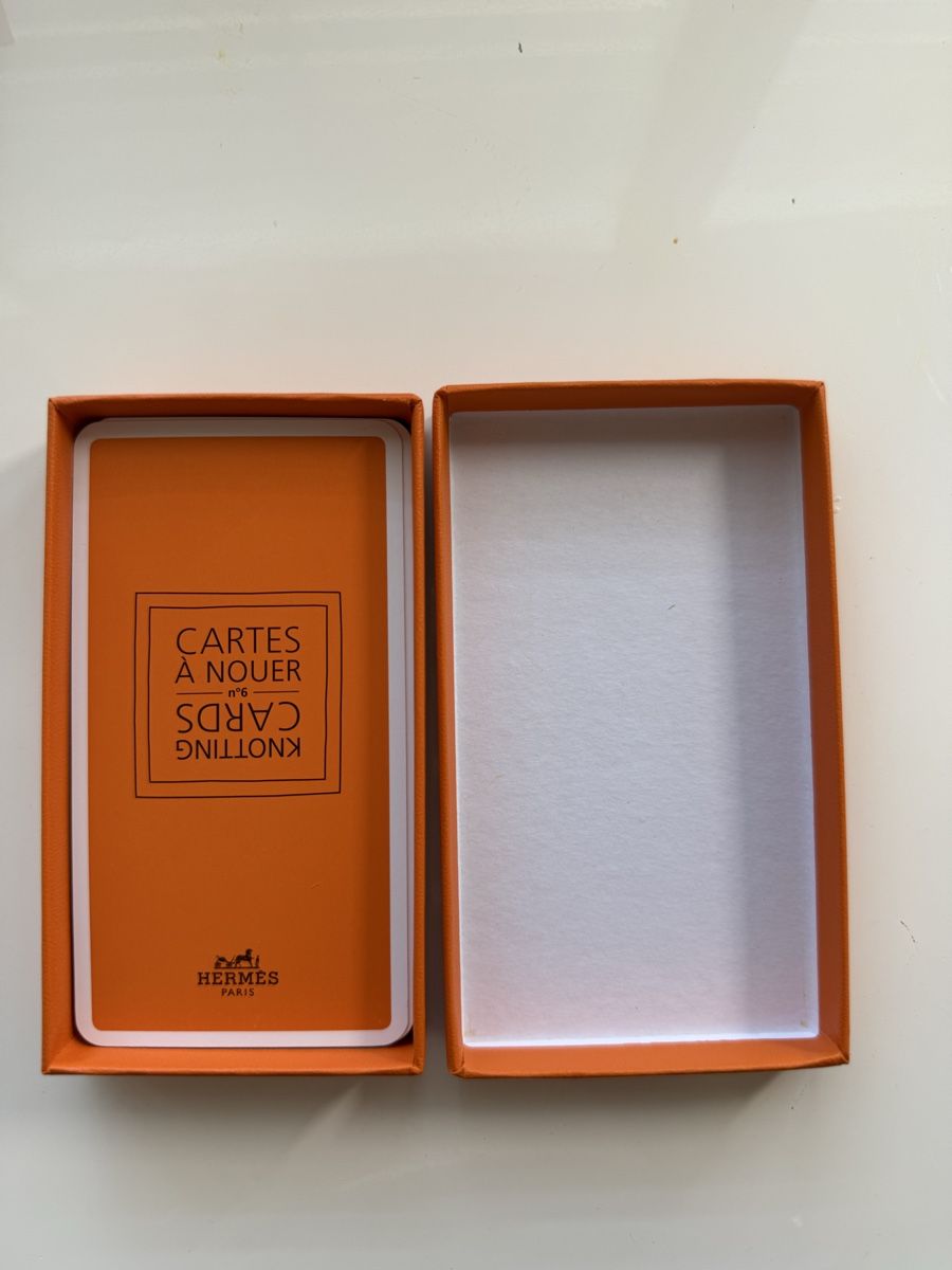 Karten: Hermès Knotting Cards neu – Neu und originalverpackt aus Riedholz von lis_q8fn 1