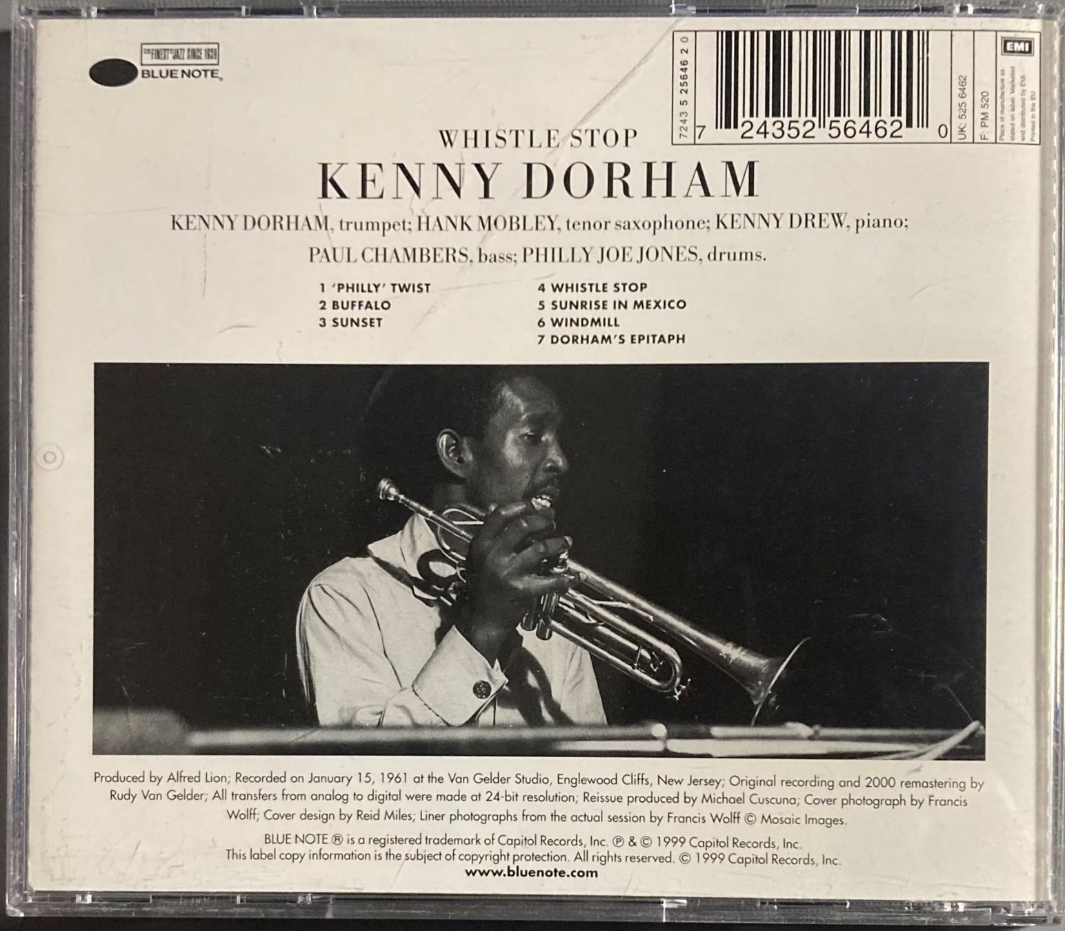 CDs: KENNY DORHAM - WHISTLE STOP – Gebraucht aus Poliez-Pittet von Newtown-Records 1