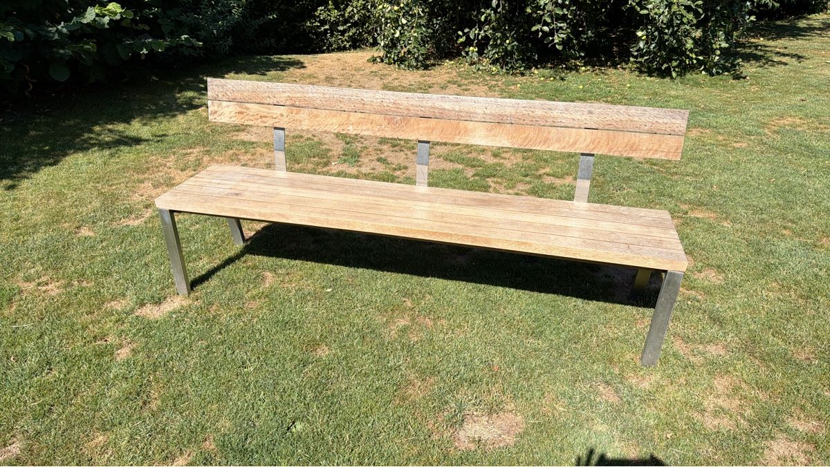 Micasa Bänke: Sitzbank Holz Metall gebraucht – Gebraucht aus Wangen an der Aare von Alponte2012