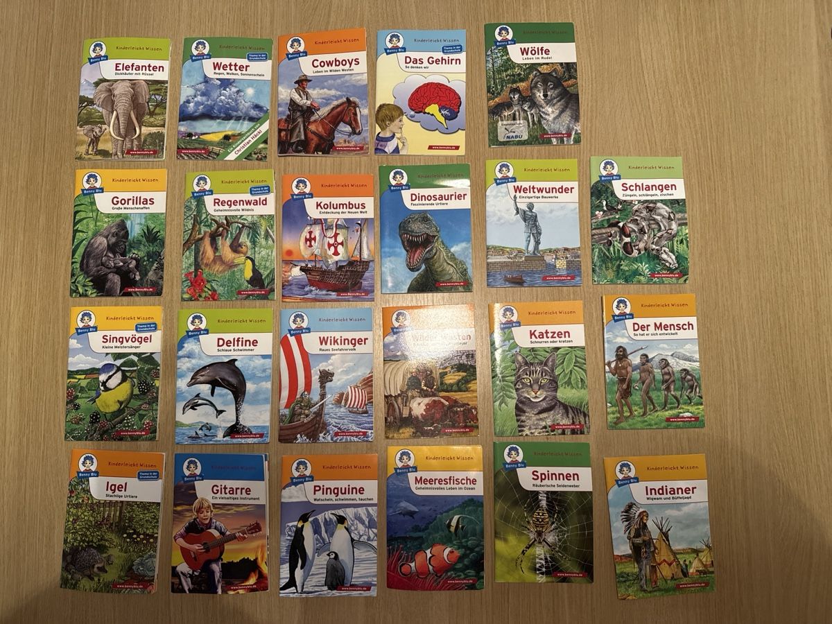 Libri: 23 Benny Blu Bücher – Usato da Hägendorf venduto da ama_71