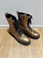 Goldene Tommy Hilfiger Boots