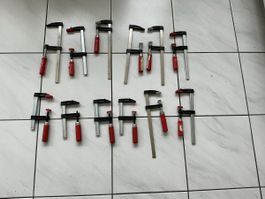 12 SchraubzwingenWerkzeuge Set gut erhalten, u.a.Technicraft