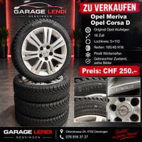 Opel Alufelgen 16 Zoll Pirelli Winterreifen 195/45 R16