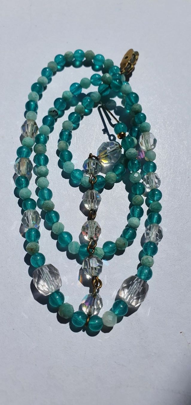 Catenine: Aurora Borealis mit Amazonite und Chrysopras – Nuovo (secondo la descrizione) da Benglen venduto da Meercat3 5