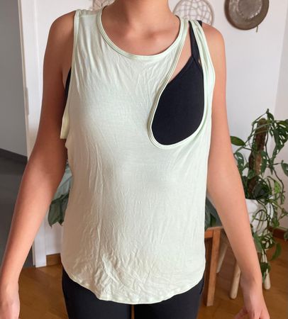 Lululemon Sport-Top mintgrün guter Zustand