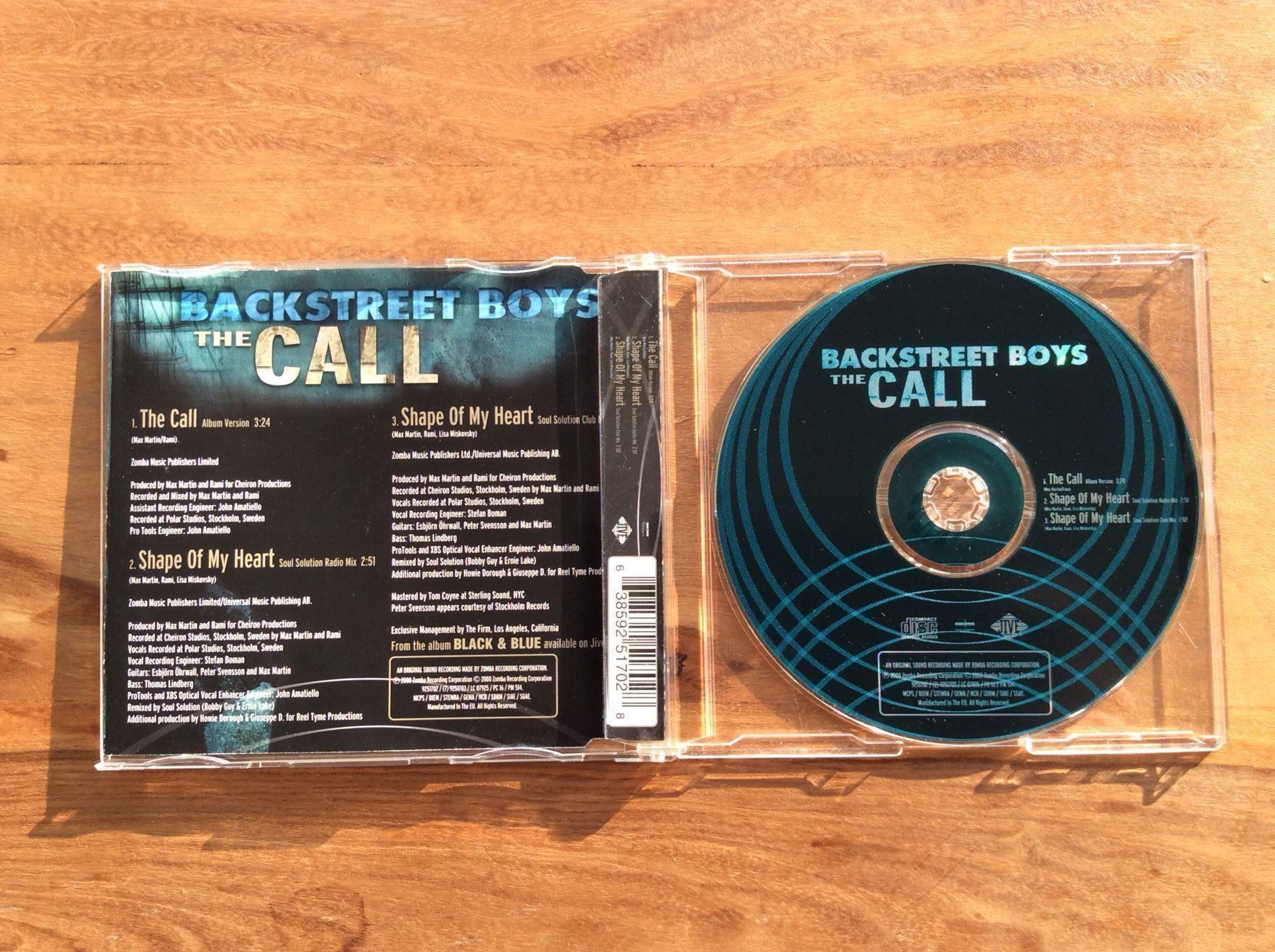 CD: CD Backstreet Boys - The Call – Usato da Horgen venduto da flyingpenguin2000 1