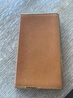 Vintage Etui "Volmax" Leder mit Goldverzierung