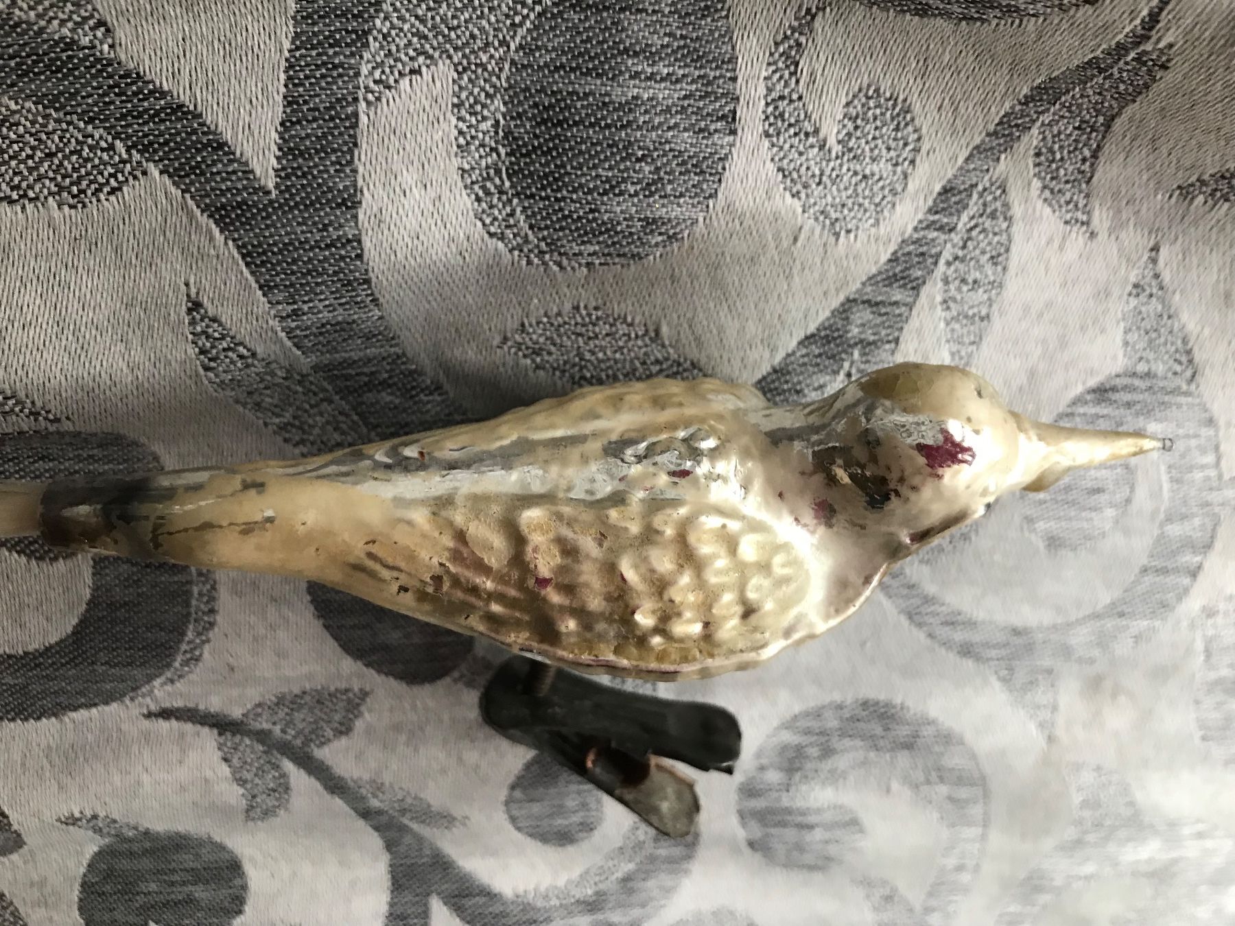Toutes les décorations: Alter silberner Vogel Christbaumschmuck – Neuf avec emballage d'origine à Alpnach Dorf par marvo 1