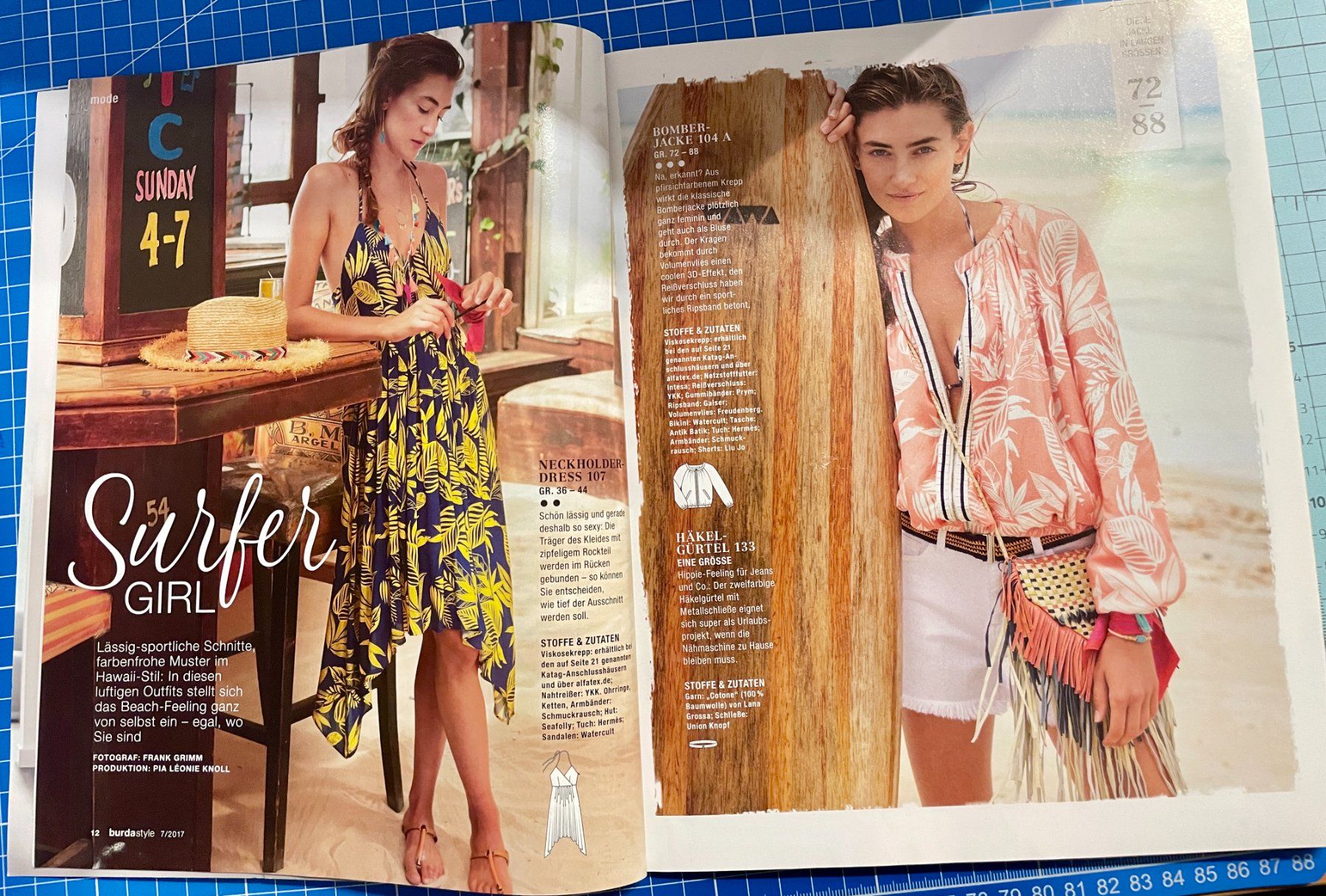 Cartamodelli: Burda Style 07/2017 – Usato da Neuendorf venduto da Knopfi 9