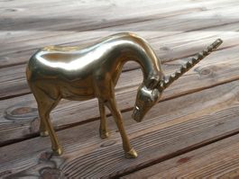 Thomsongazelle oder so ? schwerer Messingguss poliert