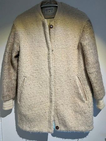 Jacke Pull&Bear beige strukturiert Grösse L guter Zustand