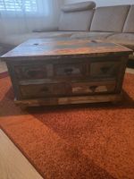 Couchtischtruhe Salontisch Holz ShabbyChic