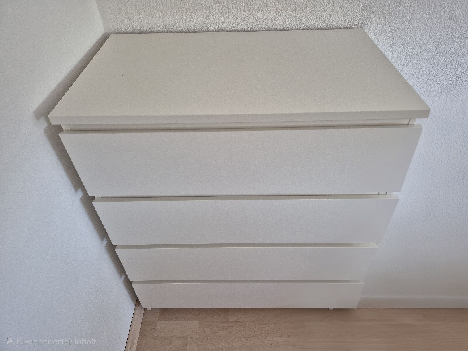 Cassettiere: Ikea Kommode mit 4 Schubladen, weiss – Usato da Ettingen venduto da hebla 2