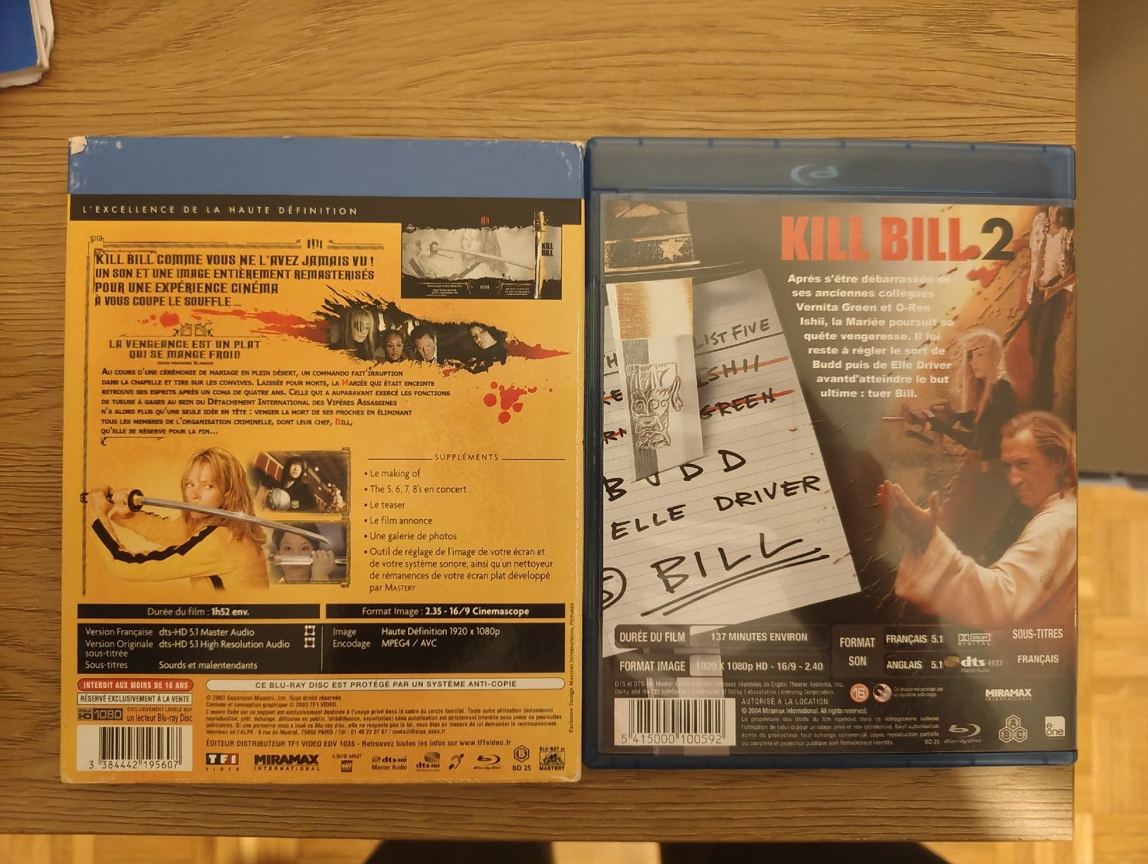 Alle DVDs: Kill Bill – Gebraucht aus Marly von Punisher1868 1