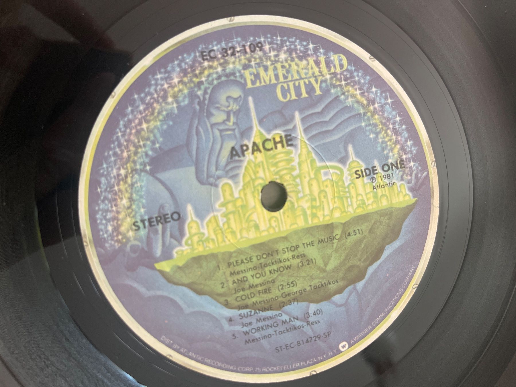 Dischi in vinile: A848/Apache Emerald City – Usato da Frutigen venduto da Philippe_jsp 2
